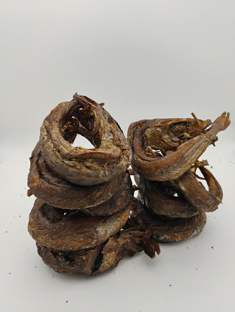 Smoked Whiting Fish | African Panla Kika, 250g (10-12 Pieces)